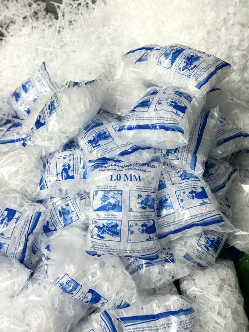Ke cân bằng ốp lát gạch 1.0mm (1kg – 365 cái) | Nhựa nguyên sinh 100% loại 1 - Ảnh 3